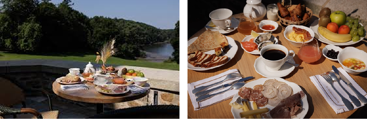 Breakfast at La Maison Alyette